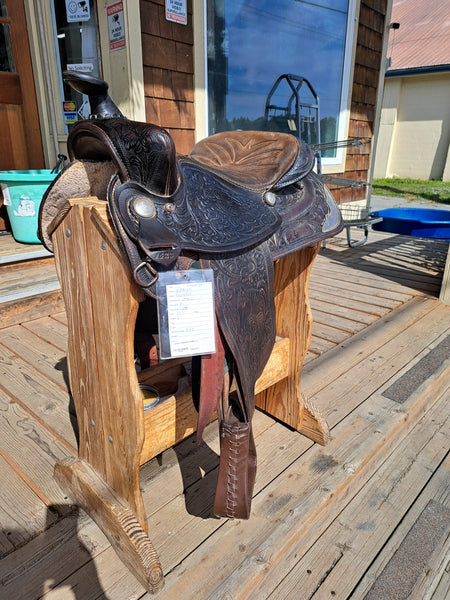 15" Western Equitation Saddle