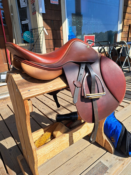 17.5" HDR Pro A/O English Saddle
