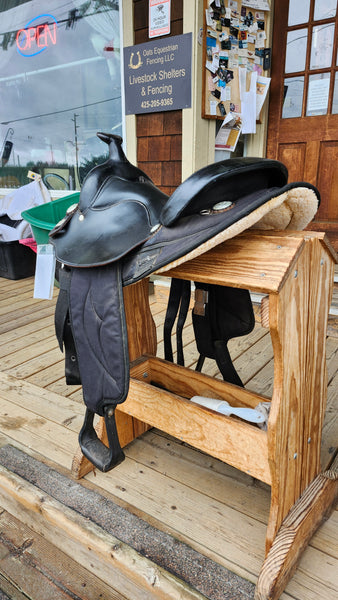 ON TRIAL 15.5" Big Horn Synthetic Arabian Saddle