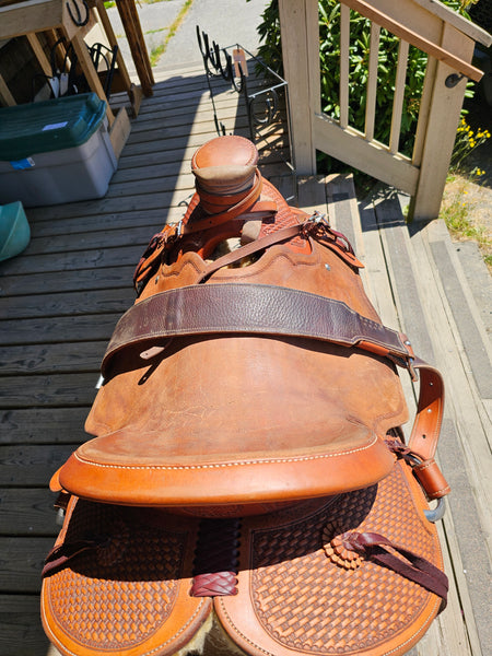 16" John Willemsma Custom Wade Ranch Roper Saddle