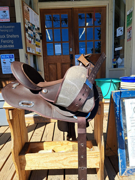14.5" Wintec Synthetic Barrel Saddle