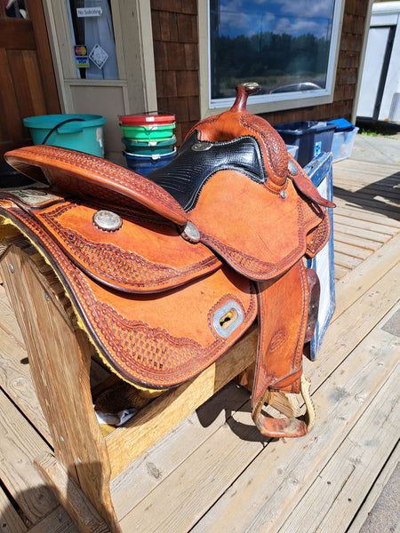 16.5" Billy Cook Pro Reiner Saddle