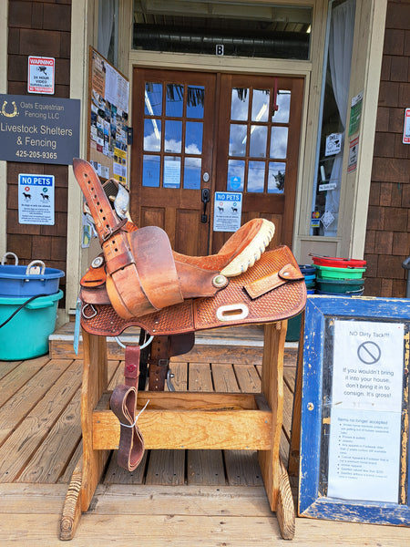 15" Billy Cook Barrel Saddle