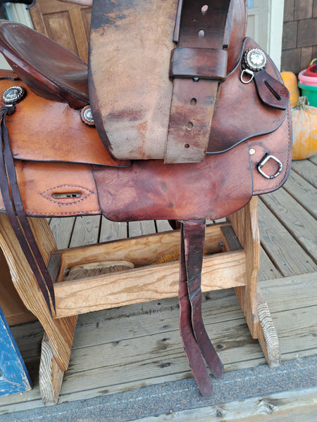 14" Simco Western Ranch Trail Saddle