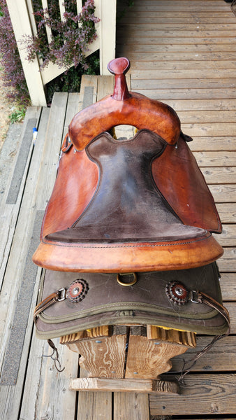 17" Fabtron Draft Horse Saddle