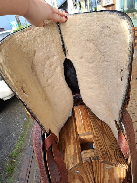 14" The American Western Pleasure Saddle