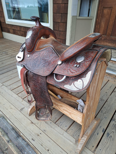 16" Ray Blair Western Equitation Show Saddle