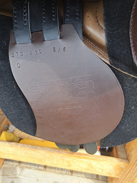 17" Stubben Get-Connected Deluxe Jumping Saddle