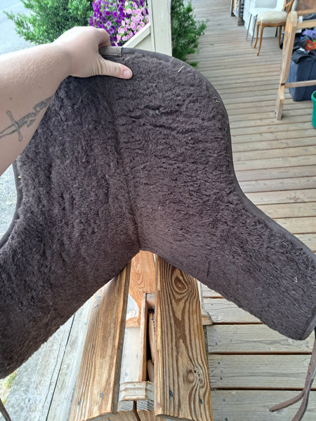 17" English softsaddle Treeless Saddle