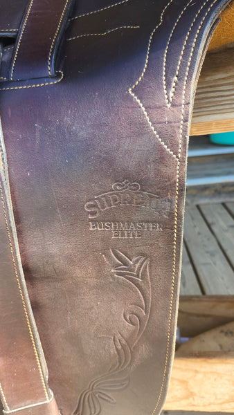 16.5" Syd Hill Suprema Bushmaster Elite Australian Saddle