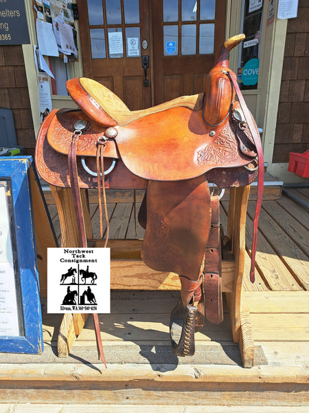 15" Crates Western Trail Saddle