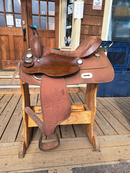 16" King Synthetic Western Saddle