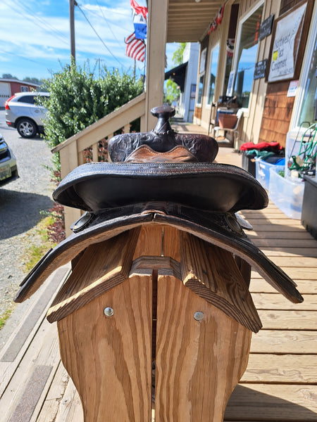 15" Western Equitation Saddle