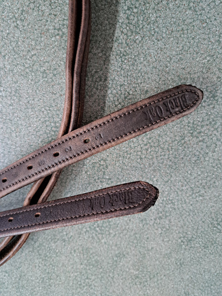 Black Oak Stirrup Leathers