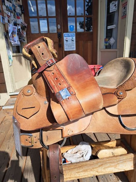 16" Sergeant's Texas Classic Roughout Work Saddle
