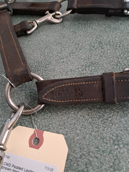 Size 3 CWD Leather Halter