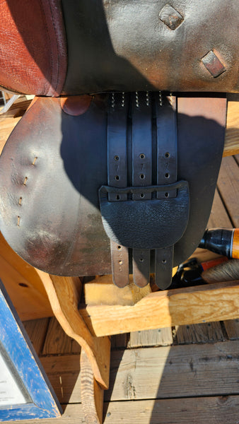 17" Pessoa Close Contact Jump Saddle