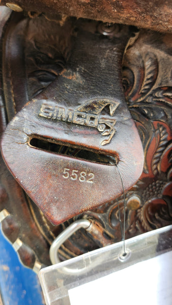 15" Simco Western Equitation Show Saddle