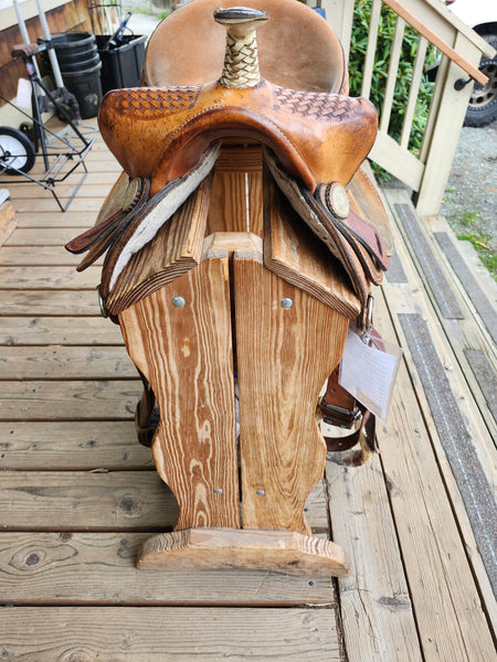 15" Billy Shaw Barrel Saddle