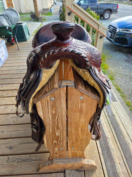 15" Victor Supreme Western Equitation Show Saddle