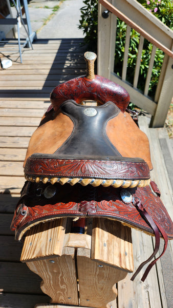 15" Rico Barrel Racing Saddle
