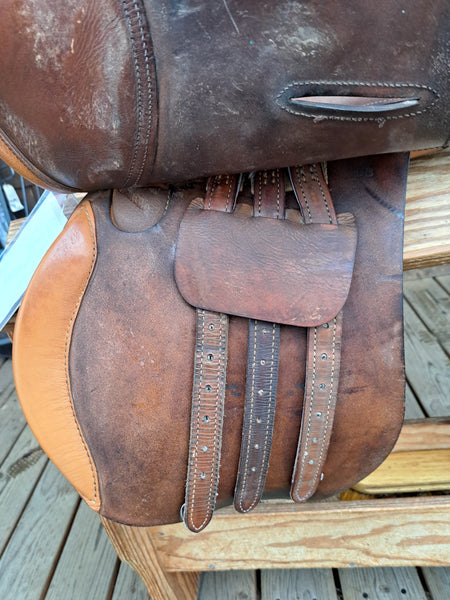 17" Crosby Olympia All Purpose English Saddle