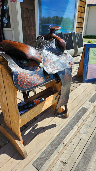 15" Hereford Tex Tan Western Saddle