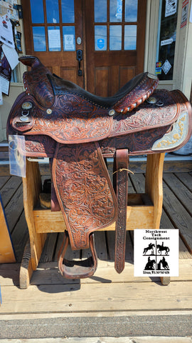 15" Vintage Circle Y Equitation Saddle