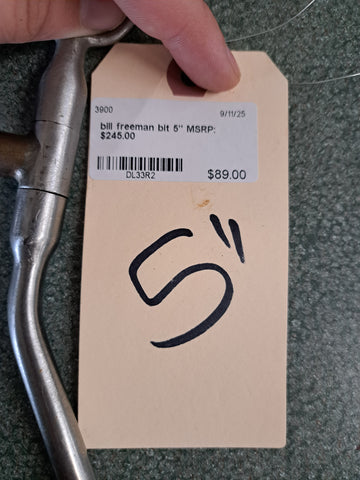 5" Bill Freeman bit