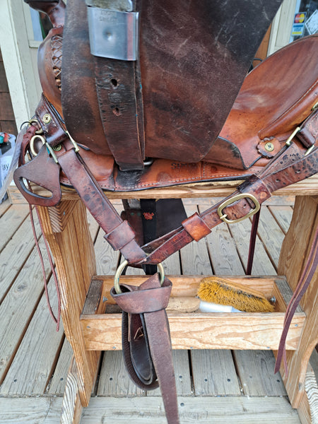 15.5" Fred Hook Trail Saddle