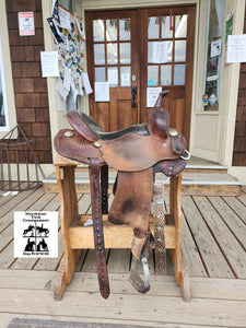 ON TRIAL 15" Bar H Barrel Saddle