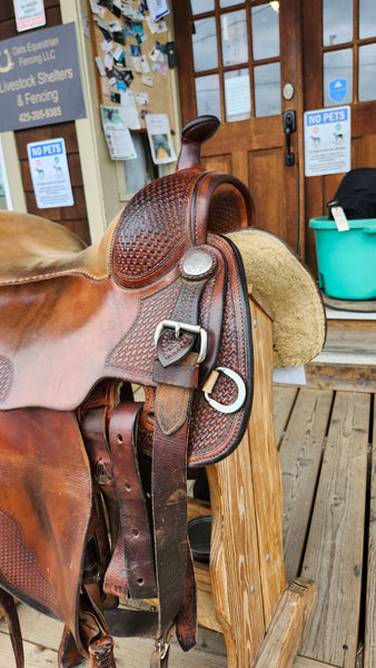 16" Bob's Duane Latimer Reining Saddle