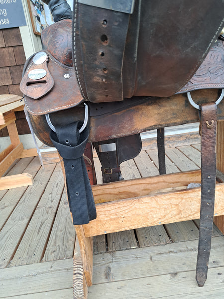 15" Crates Mike Beers Team Roper Saddle