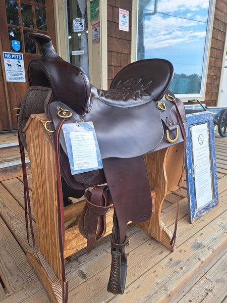 16.5" Tucker High Plains Western Trail Saddle
