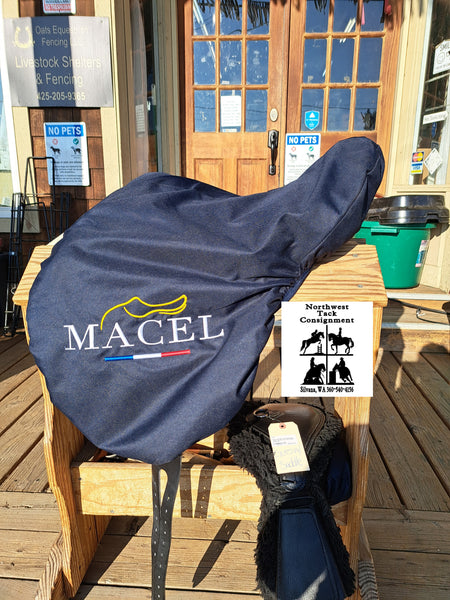 16.5" Macel Rafale S Monoquartier Jumping Saddle