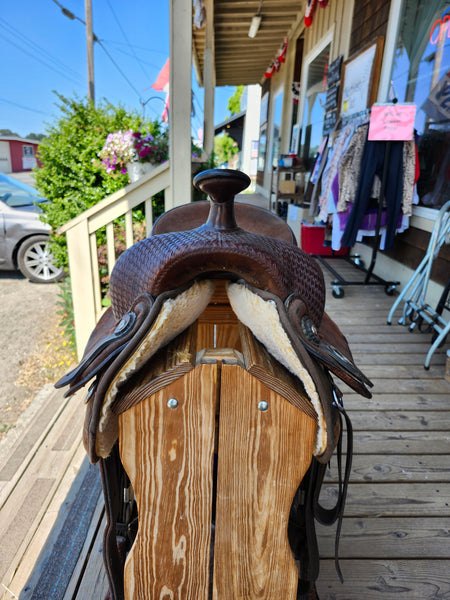 17" National Bridle Shop Tennessean Cordura Gaited Saddle