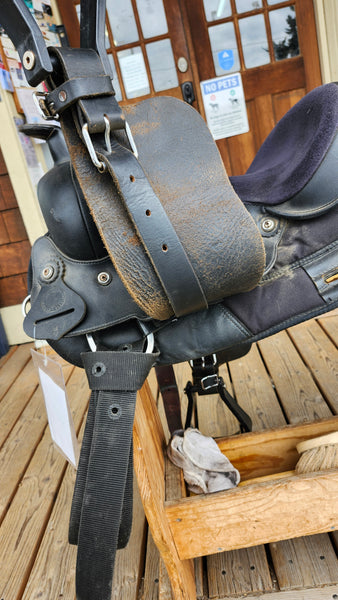 14" Circle P by Wintec Synthetic Western Saddle
