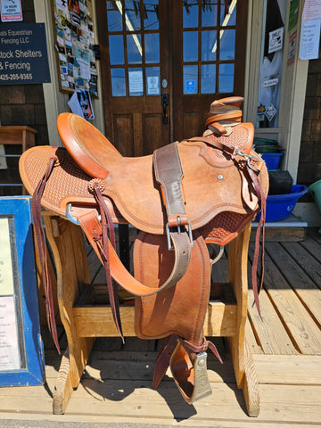 16" John Willemsma Custom Wade Ranch Roper Saddle