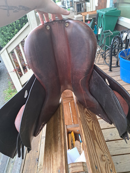 17" Antares Jump/Close Contact Saddle