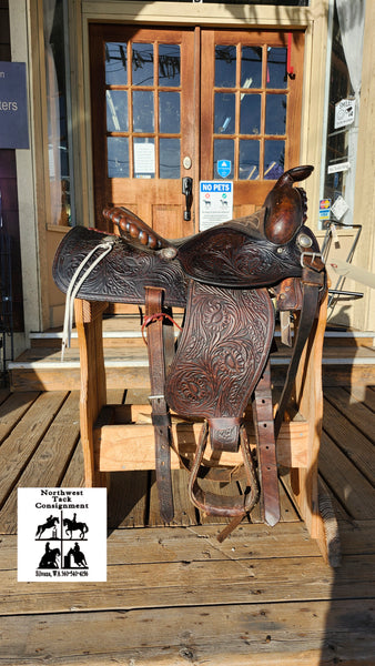 15" Vintage Simco Western Trail Saddle