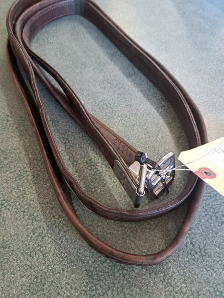 48" Bates Calfskin Stirrup Leathers