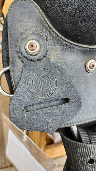 14" Circle P by Wintec Synthetic Western Saddle