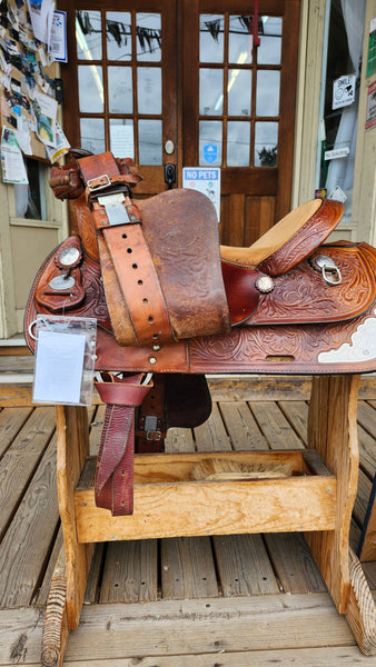 15.5" Crates Western Equitation Show Saddle