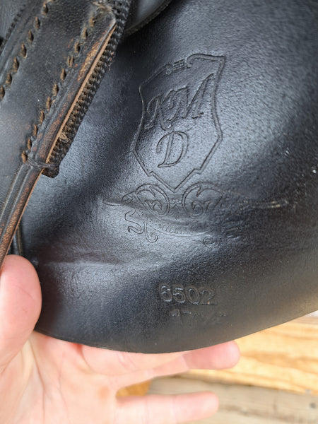 17.5" Klimke Miller Dressage Saddle