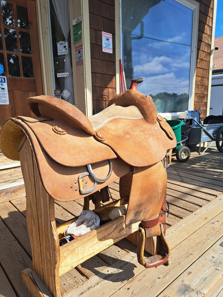 16" Sergeant's Texas Classic Roughout Work Saddle
