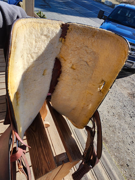 15" Hereford Tex Tan Western Equitation Show Saddle