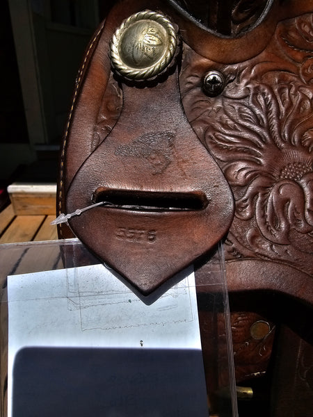 15" Simco Western Equitation Saddle