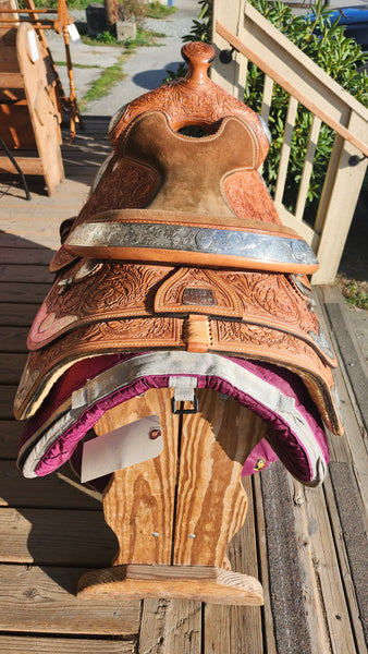16" Broken Horn Saddlery Western Equitation Show Saddle