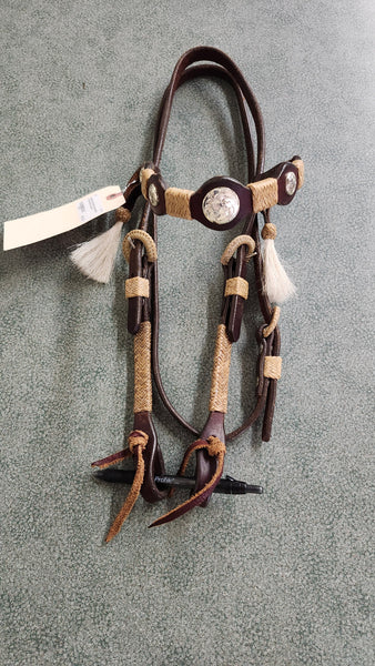 Rawhide Leather Headstall
