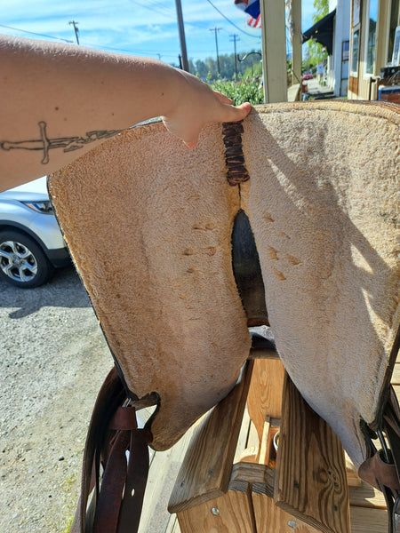 15" Western Equitation Saddle